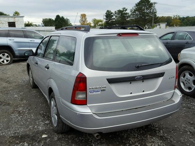 1FAFP36N26W103295 - 2006 FORD FOCUS ZXW SILVER photo 3