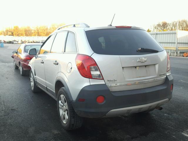 3GNAL2EK4DS573913 - 2013 CHEVROLET CAPTIVA LS SILVER photo 3