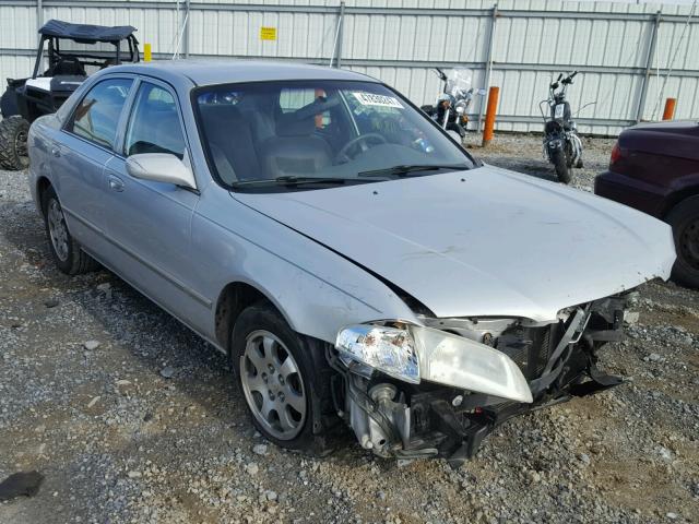 1YVGF22C925304640 - 2002 MAZDA 626 LX SILVER photo 1