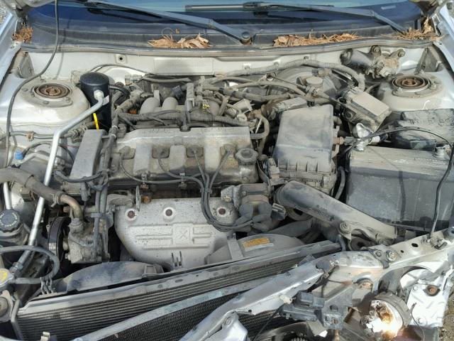 1YVGF22C925304640 - 2002 MAZDA 626 LX SILVER photo 7