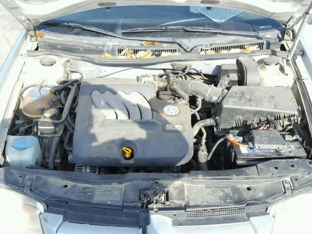 WVWSK61J72W572535 - 2002 VOLKSWAGEN JETTA GLS SILVER photo 7