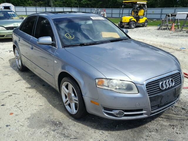 WAUAF78E77A140124 - 2007 AUDI A4 2 GRAY photo 1