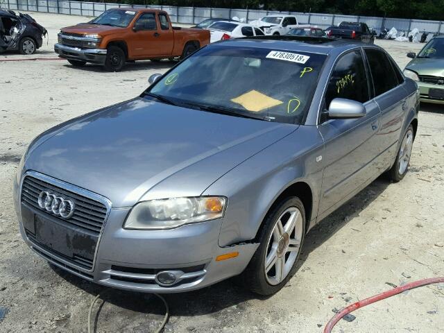 WAUAF78E77A140124 - 2007 AUDI A4 2 GRAY photo 2