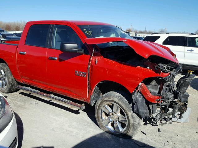 1C6RR7LG3FS713526 - 2015 RAM 1500 SLT წითელი ფოტო 1