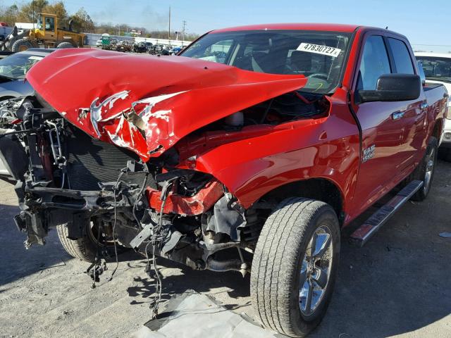 1C6RR7LG3FS713526 - 2015 RAM 1500 SLT RED photo 2