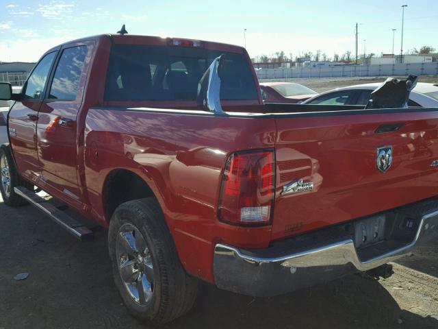 1C6RR7LG3FS713526 - 2015 RAM 1500 SLT წითელი ფოტო 3