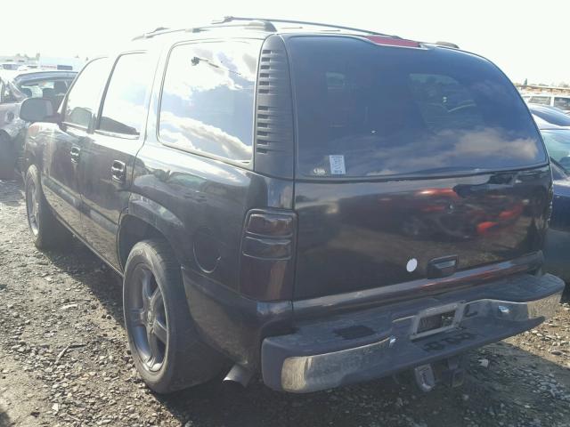 1GNEK13T81J105755 - 2001 CHEVROLET TAHOE K150 BLACK photo 3