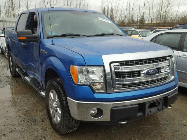 1FTFW1EF0DFA74937 - 2013 FORD F150 SUPER BLUE photo 1