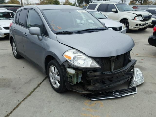 3N1BC1CP5CK287804 - 2012 NISSAN VERSA S GRAY photo 1