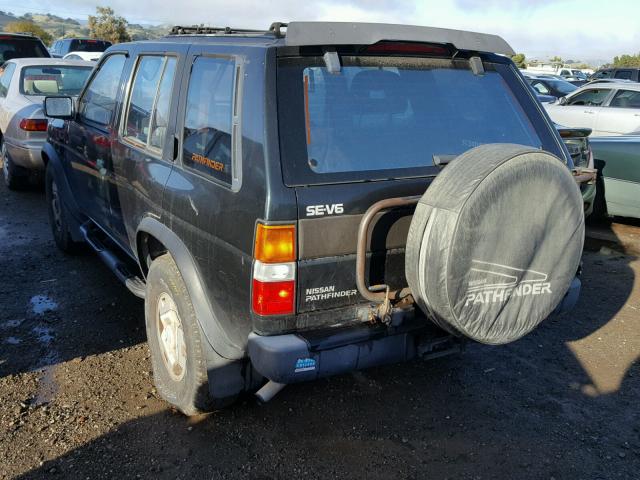 JN8HD17Y1RW214311 - 1994 NISSAN PATHFINDER BLACK photo 3