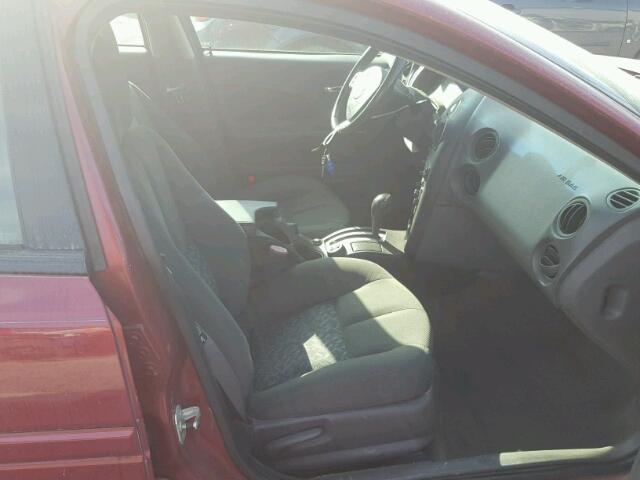 2G2WS522041106480 - 2004 PONTIAC GRAND PRIX RED photo 5