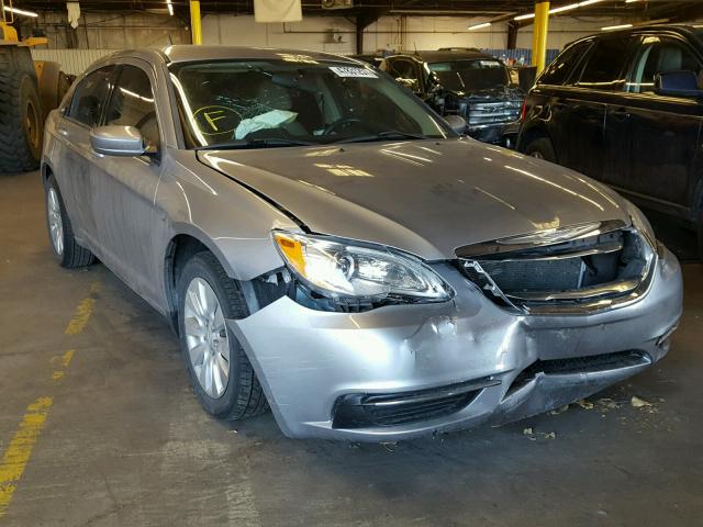 1C3CCBAB5EN121931 - 2014 CHRYSLER 200 LX SILVER photo 1