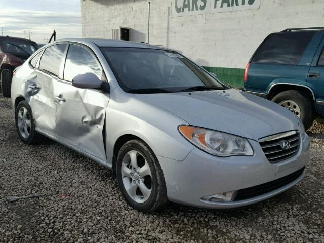 KMHDU46D38U474712 - 2008 HYUNDAI ELANTRA GL SILVER photo 1