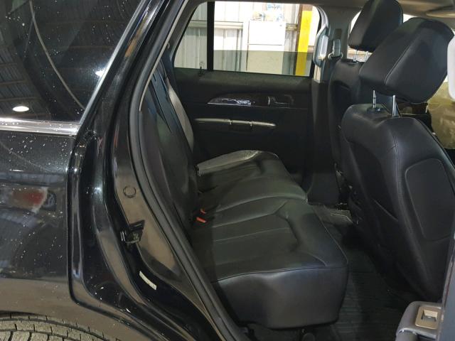 2LMDJ6JK6DBL20171 - 2013 LINCOLN MKX BLACK photo 6