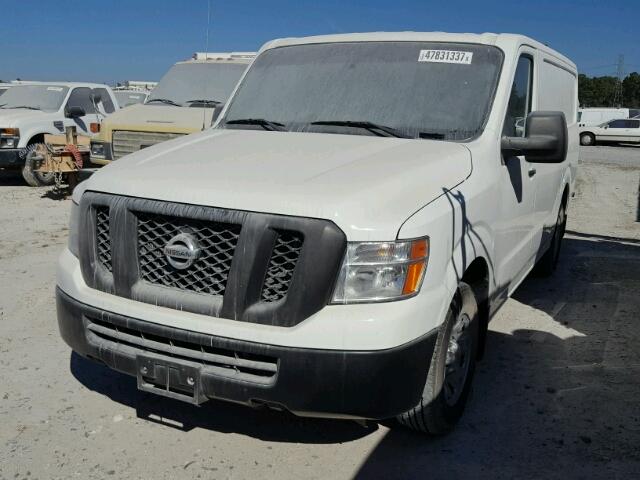 1N6BF0KY7EN108410 - 2014 NISSAN NV 1500 WHITE photo 2