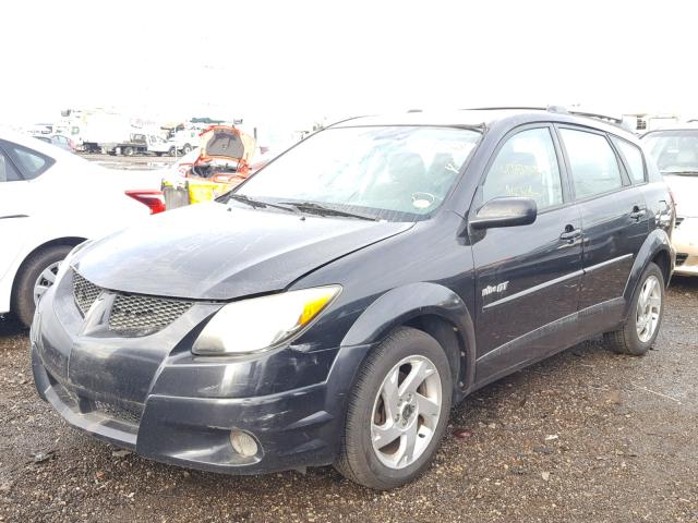 5Y2SN62L24Z419585 - 2004 PONTIAC VIBE GT BLACK photo 2