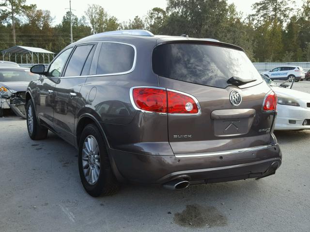 5GAER237X8J263457 - 2008 BUICK ENCLAVE CX BROWN photo 3