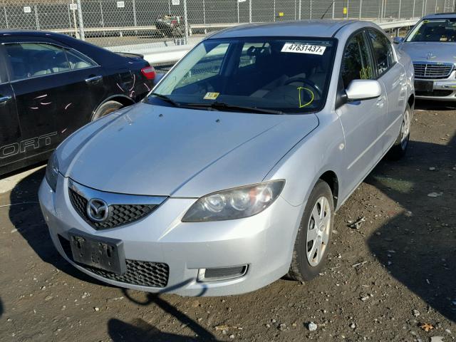 JM1BK12FX71715060 - 2007 MAZDA 3 I SILVER photo 2