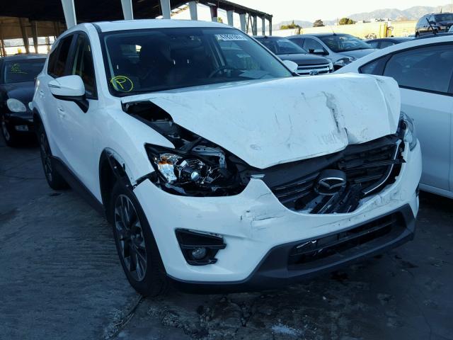 JM3KE2DY1G0838979 - 2016 MAZDA CX-5 GT WHITE photo 1