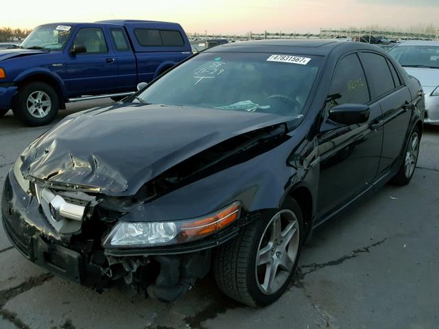 19UUA66286A012248 - 2006 ACURA 3.2TL BLACK photo 2