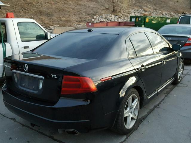 19UUA66286A012248 - 2006 ACURA 3.2TL BLACK photo 4