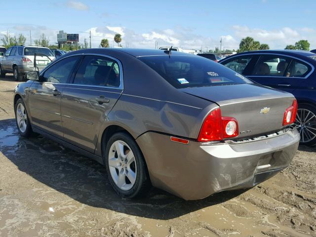 1G1ZB5E14BF257381 - 2011 CHEVROLET MALIBU LS BROWN photo 3