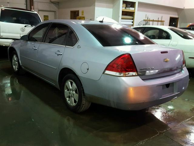 2G1WT58K569311340 - 2006 CHEVROLET IMPALA LT SILVER photo 3