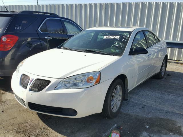 1G2ZF55B264192296 - 2006 PONTIAC G6 SE WHITE photo 2