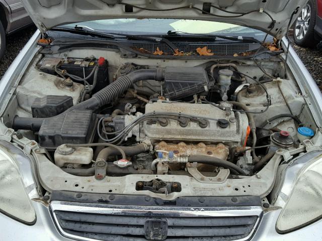 2HGEJ6612YH566143 - 2000 HONDA CIVIC BASE 银色 照片 7