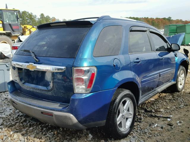 2CNDL63F166115598 - 2006 CHEVROLET EQUINOX LT BLUE photo 4