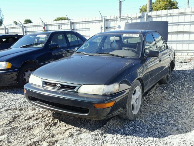 1NXBA02E2TZ444455 - 1996 TOYOTA COROLLA GREEN photo 2