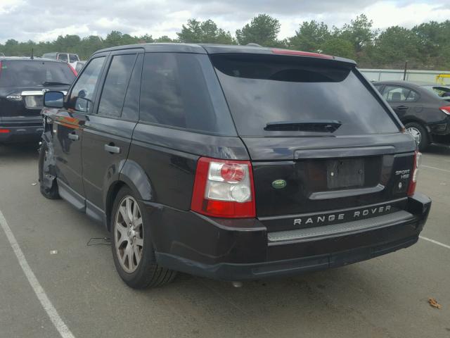 SALSK25459A197547 - 2009 LAND ROVER RANGE ROVE BLACK photo 3