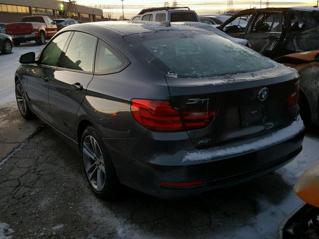 WBA3X5C59ED558567 - 2014 BMW 328 XIGT GRAY photo 3