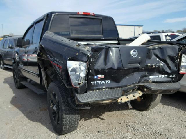 1N6BA0EC3AN315370 - 2010 NISSAN TITAN XE BLACK photo 3