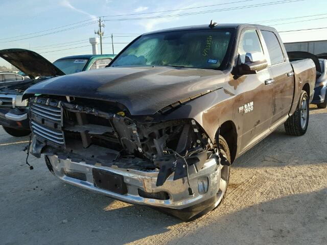 3C6RR6LT8GG287879 - 2016 RAM 1500 SLT ყავისფერი ფოტო 2