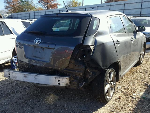 2T1KE40E99C008887 - 2009 TOYOTA COROLLA MA GRAY photo 4