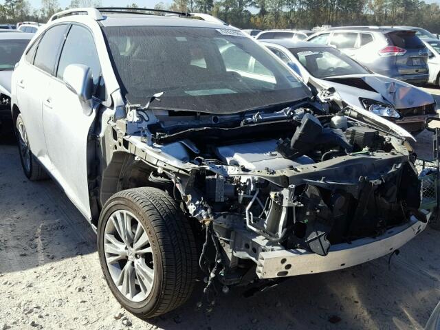 2T2ZK1BA1DC099156 - 2013 LEXUS RX 350 SILVER photo 1