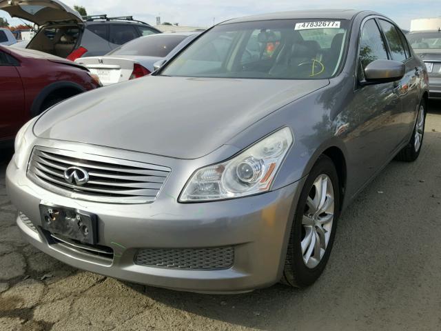 JNKCV61E79M301204 - 2009 INFINITI G37 BASE SILVER photo 2