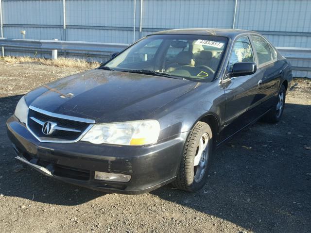 19UUA56682A040400 - 2002 ACURA 3.2TL BLACK photo 2