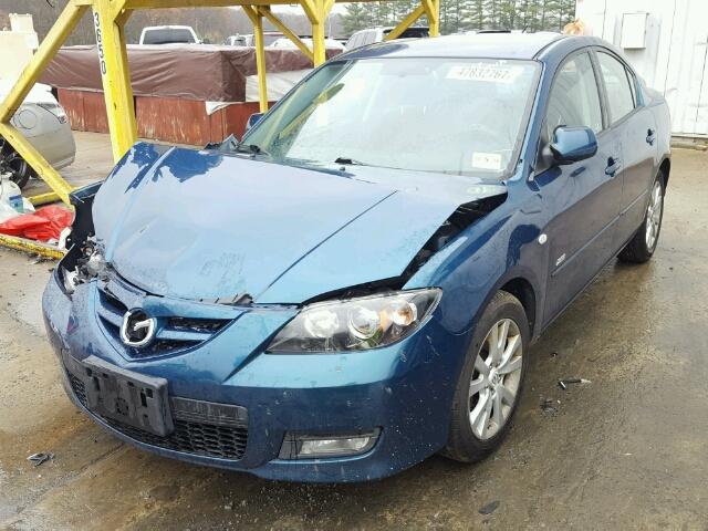 JM1BK324671719066 - 2007 MAZDA 3 S BLUE photo 2