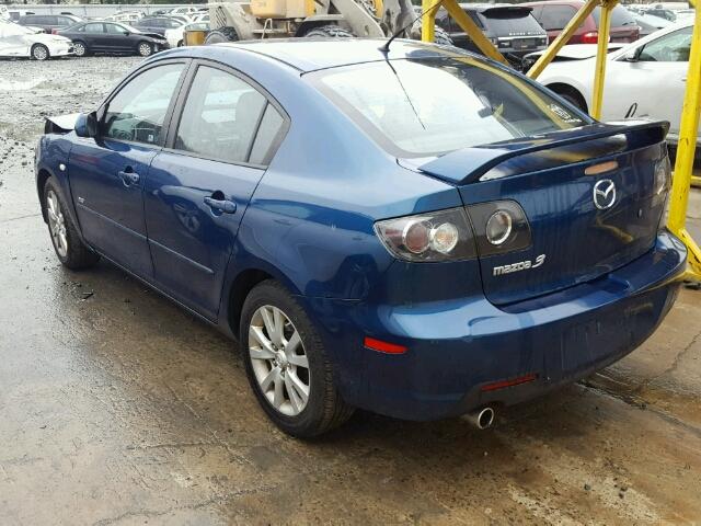 JM1BK324671719066 - 2007 MAZDA 3 S BLUE photo 3