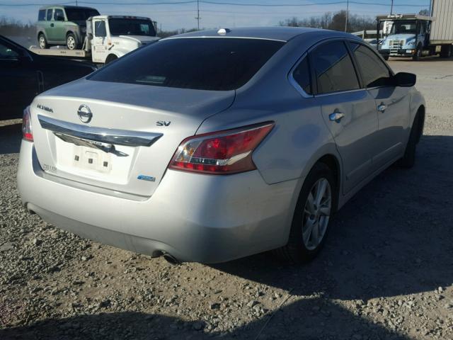 1N4AL3APXDN451038 - 2013 NISSAN ALTIMA SILVER photo 4