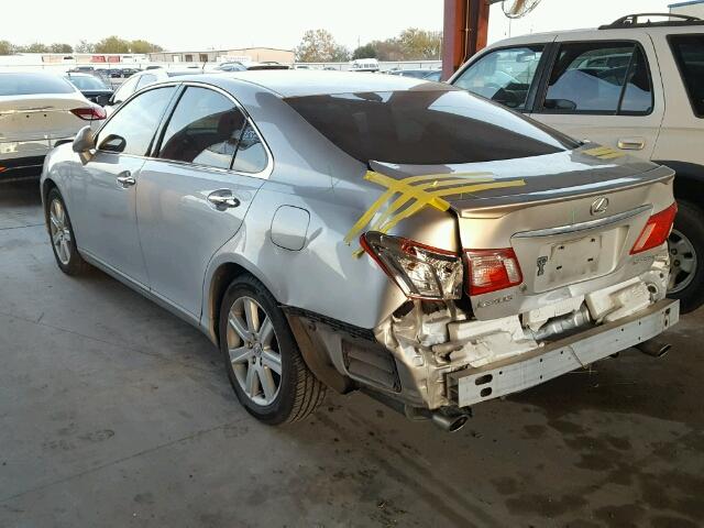 JTHBJ46G592275025 - 2009 LEXUS ES 350 SILVER photo 3