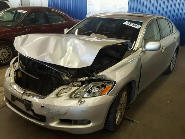 JTHCE96S170010735 - 2007 LEXUS GS 350 SILVER photo 2