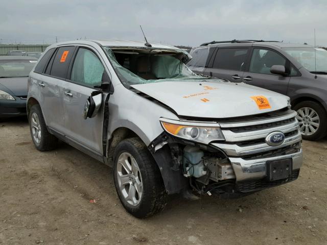 2FMDK3JC3BBA03462 - 2011 FORD EDGE SEL SILVER photo 1