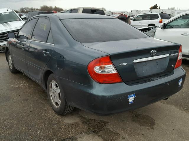 4T1BF32K42U518370 - 2002 TOYOTA CAMRY LE GRAY photo 3