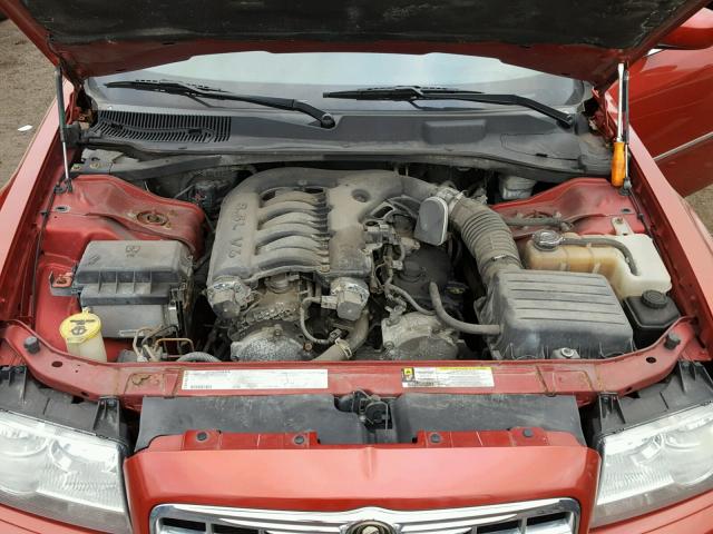 2C3KA53G27H722334 - 2007 CHRYSLER 300 TOURIN RED photo 7