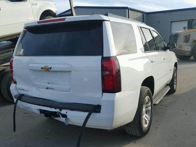 1GNSKBKC7GR304798 - 2016 CHEVROLET TAHOE K150 TAN photo 4