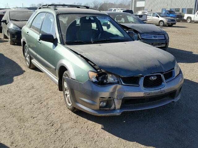 JF1GG63687H810572 - 2007 SUBARU IMPREZA OU GREEN photo 1