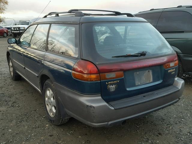 4S3BG6853V7631623 - 1997 SUBARU LEGACY OUT GREEN photo 3